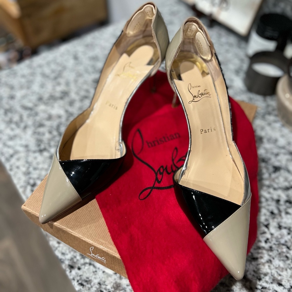 Christian Louboutin Tac Clac 70 Pumps Size 41